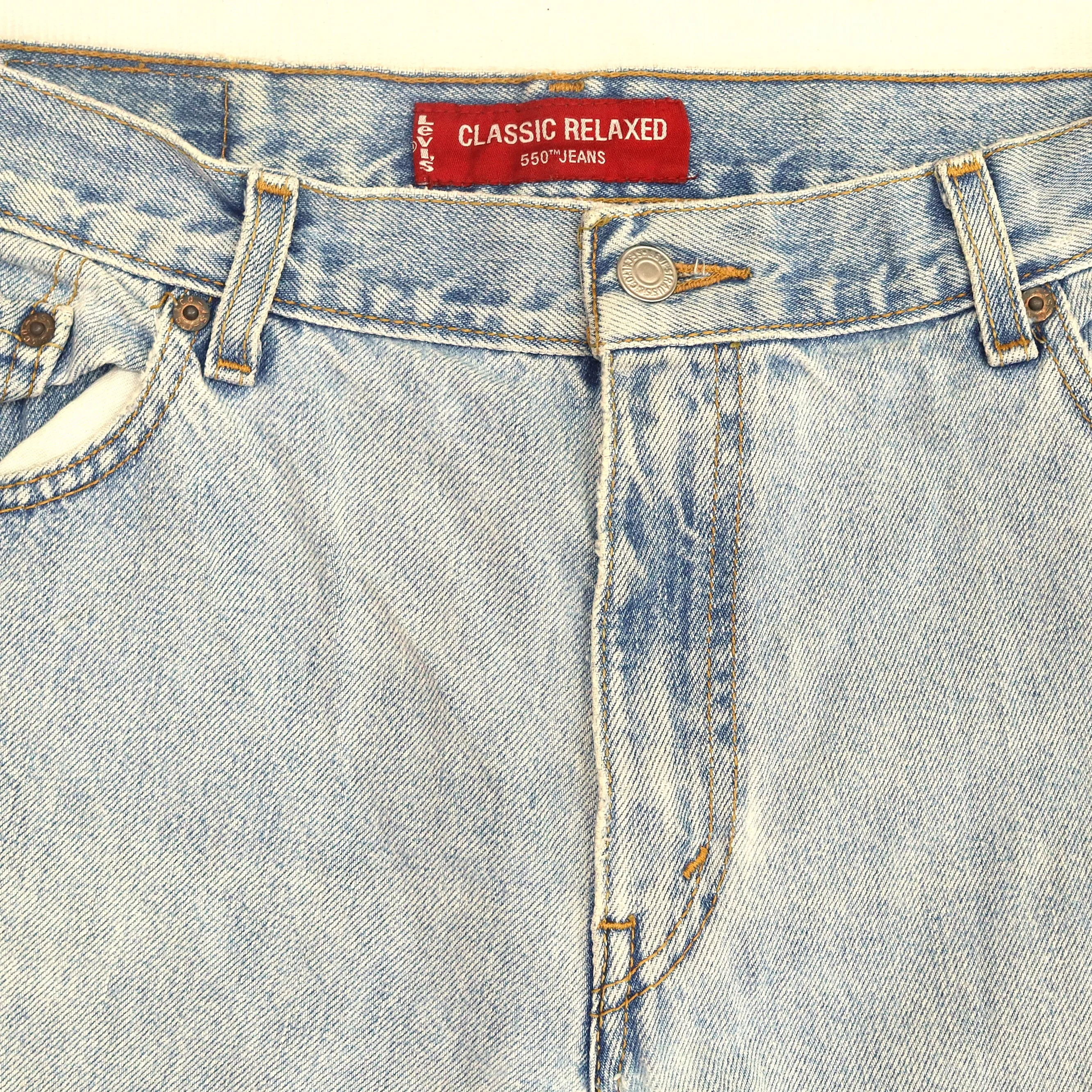 Levi's 550 Baggy Light Blue Jeans