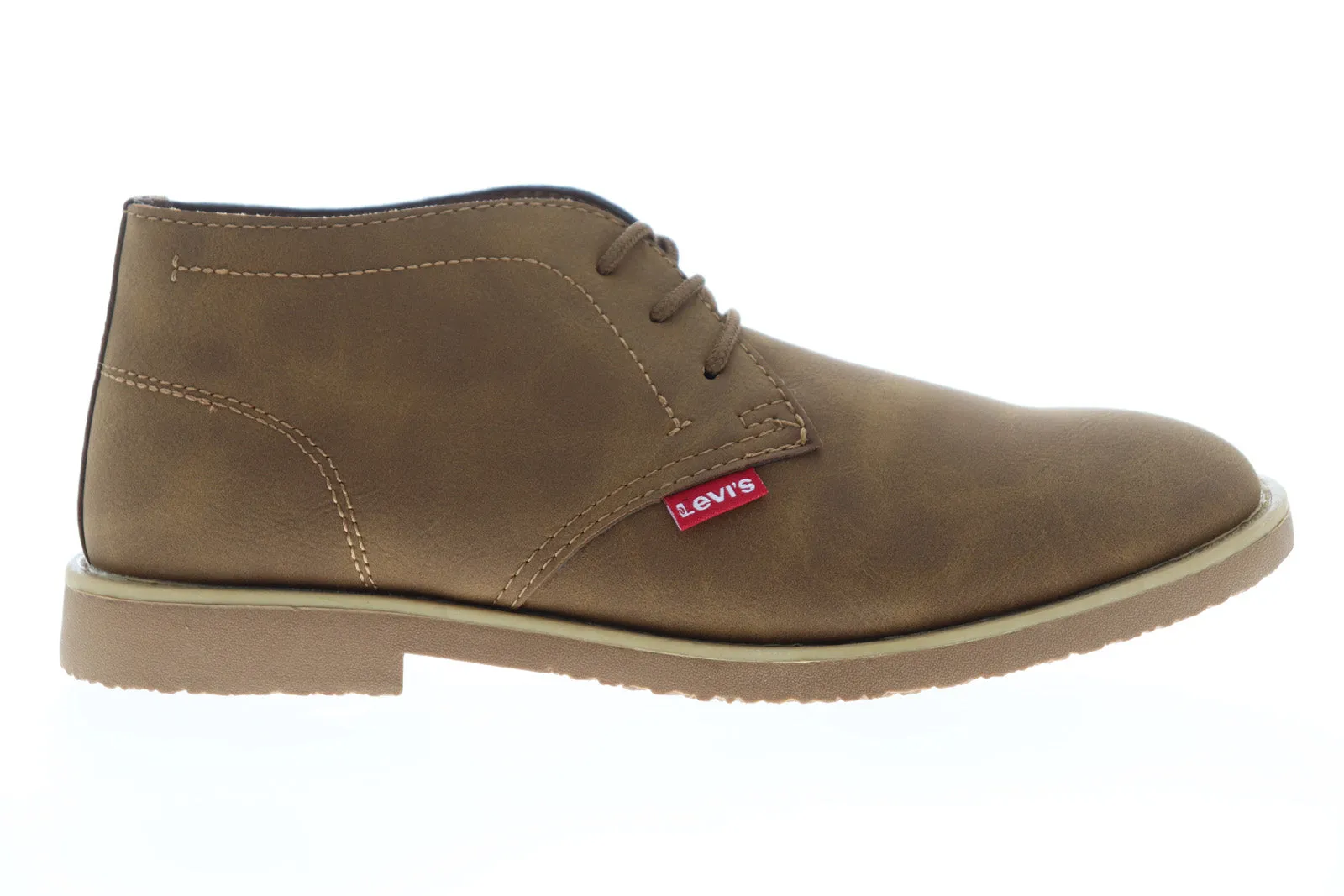 Levi's Sonoma Wax Men's Brown Mid-Top Lace-Up Chukka Boots