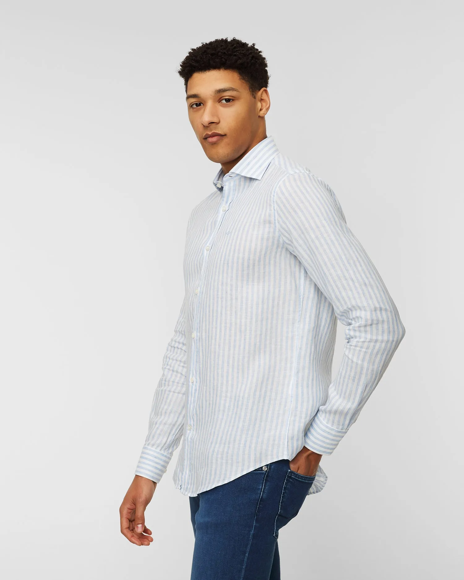 Linen shirt Paul&Shark 23413104J-105