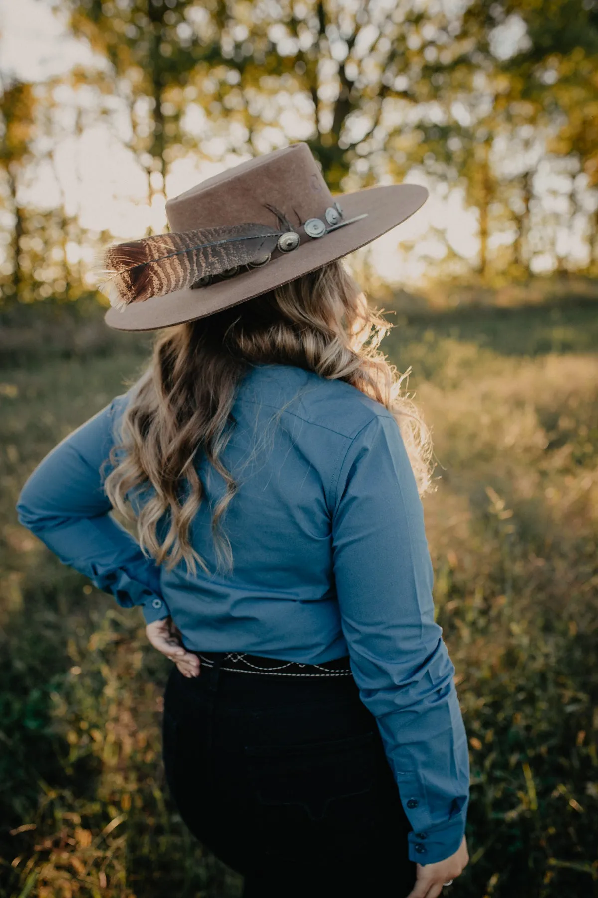 'Linville' Women's Long Sleeve Shirt by Kimes Ranch (S-XXL)