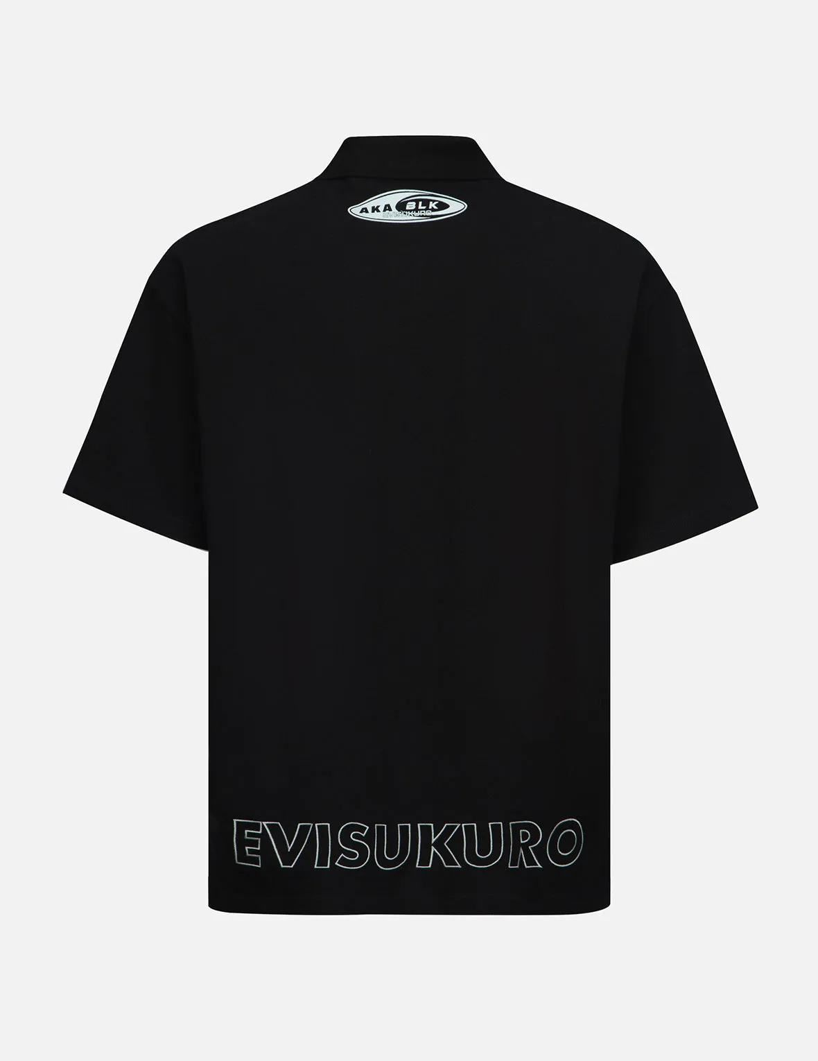 Logo Graphic Print Polo Shirt