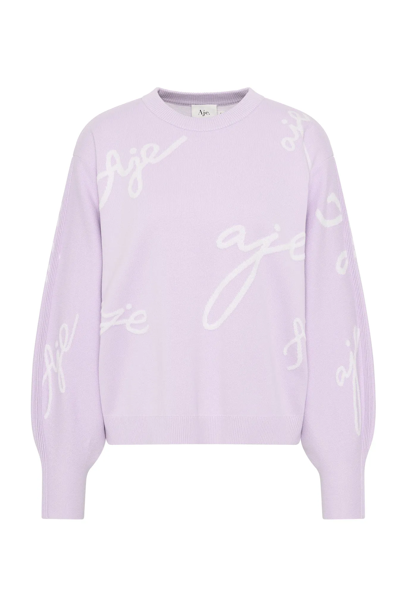 Logo Knit Sweater with Similar Design