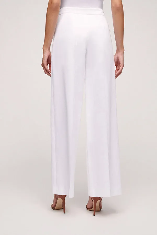 Luisa Spagnoli ANACARDI A WIDE COTTON TROUSERS