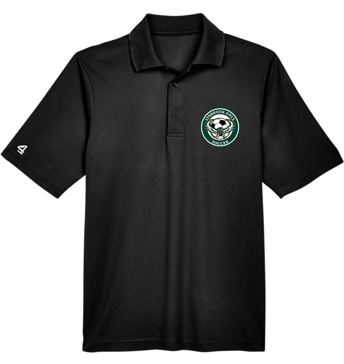 Lynbrook Owls Soccer Embroidered Polo Shirt