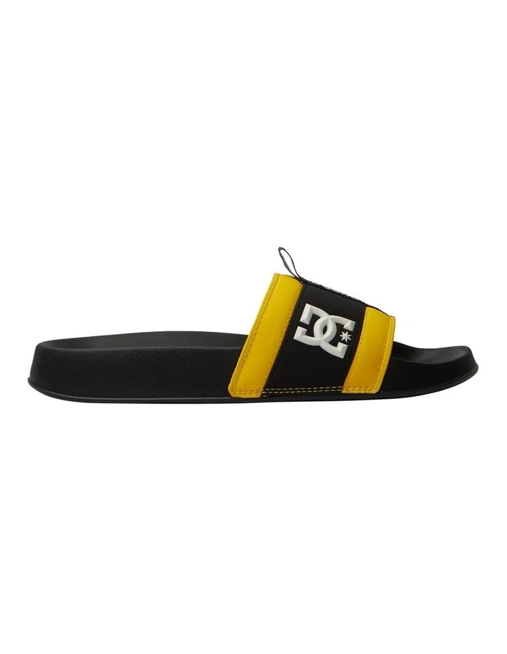 Lynx Slides in Black/Black/Yellow