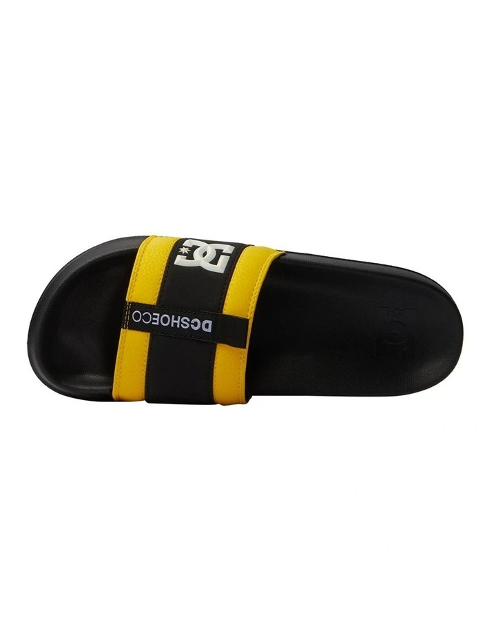 Lynx Slides in Black/Black/Yellow