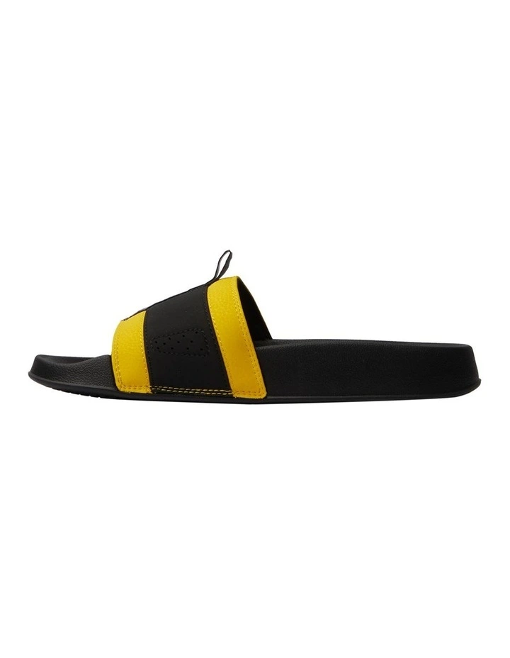 Lynx Slides in Black/Black/Yellow