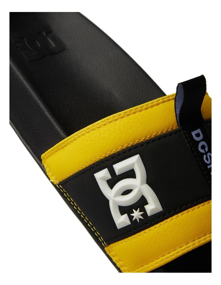 Lynx Slides in Black/Black/Yellow