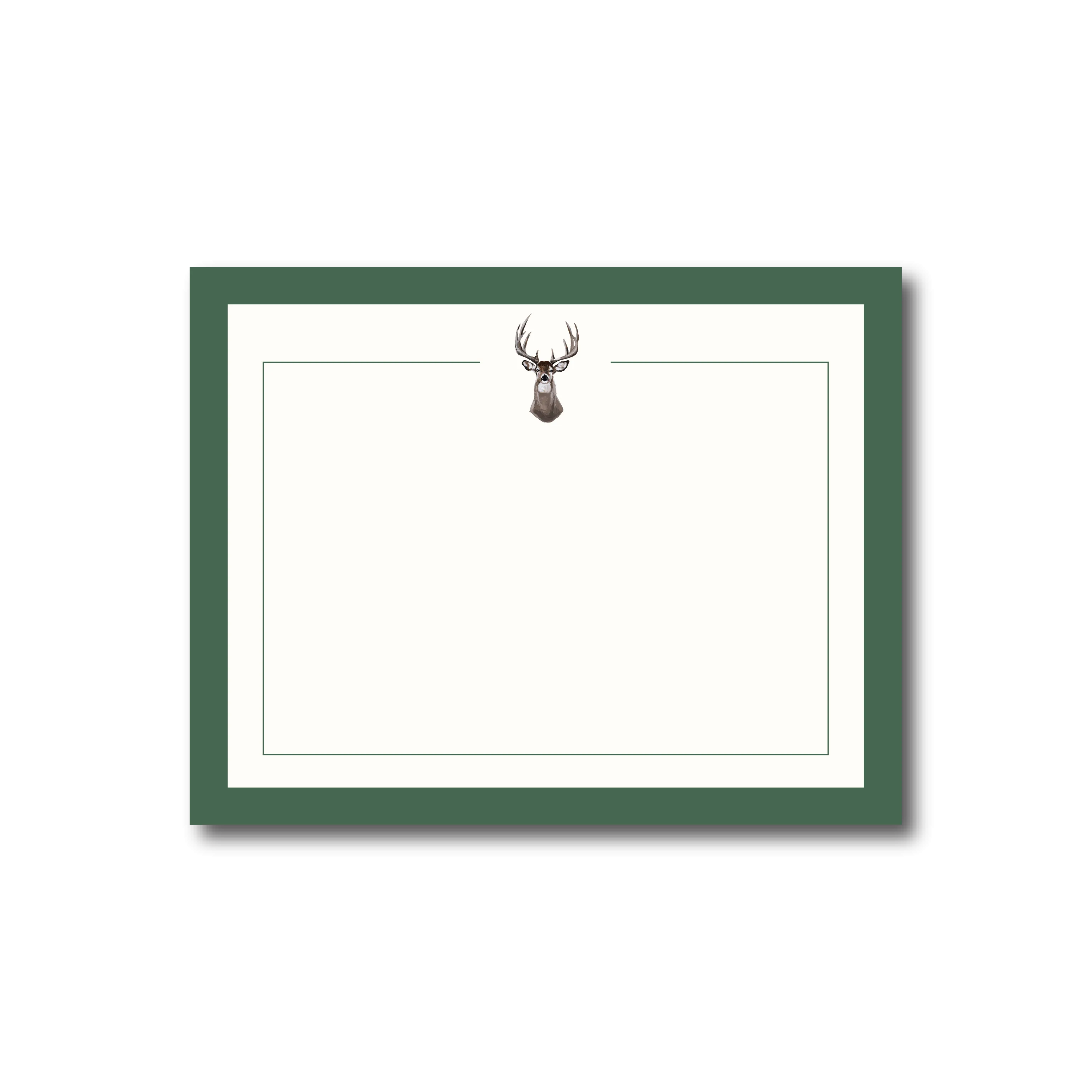 Whitetail Deer Flat Notecards from Mads Studio & Co.