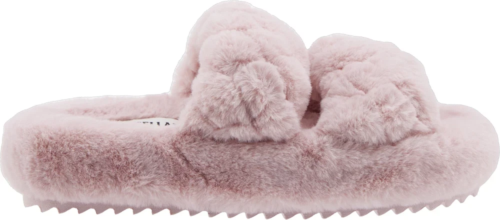 Magellan Outdoors Women's Double Band Plush Slippers