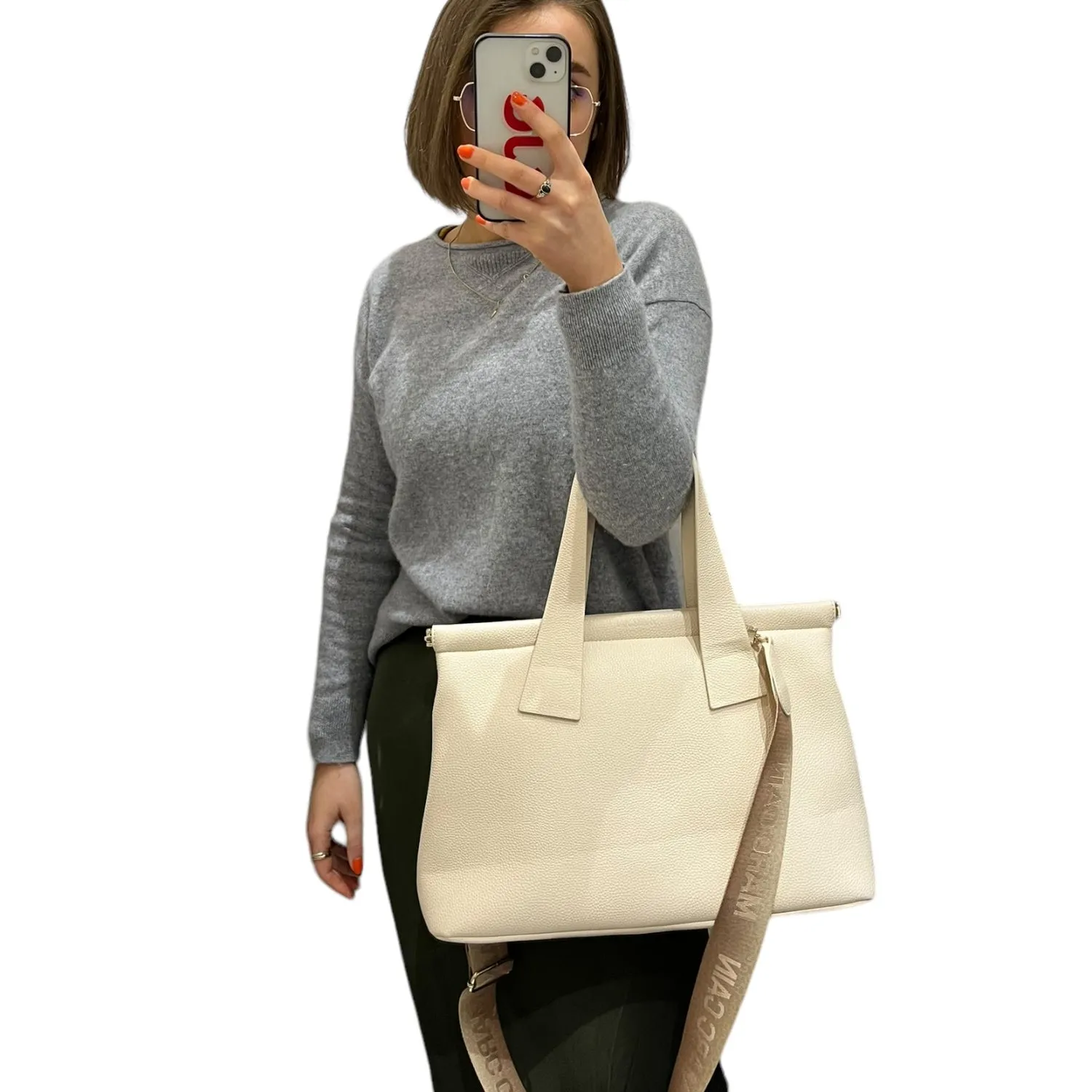 Marc Cain Cream Bag