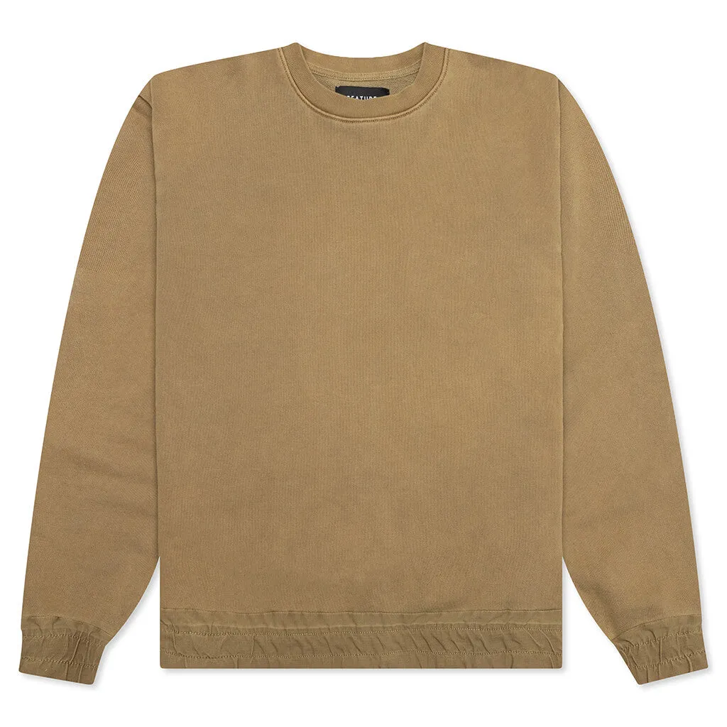 Marc Sweatshirt - Cumin: Shop men's cumin sweatshirt from Marc.