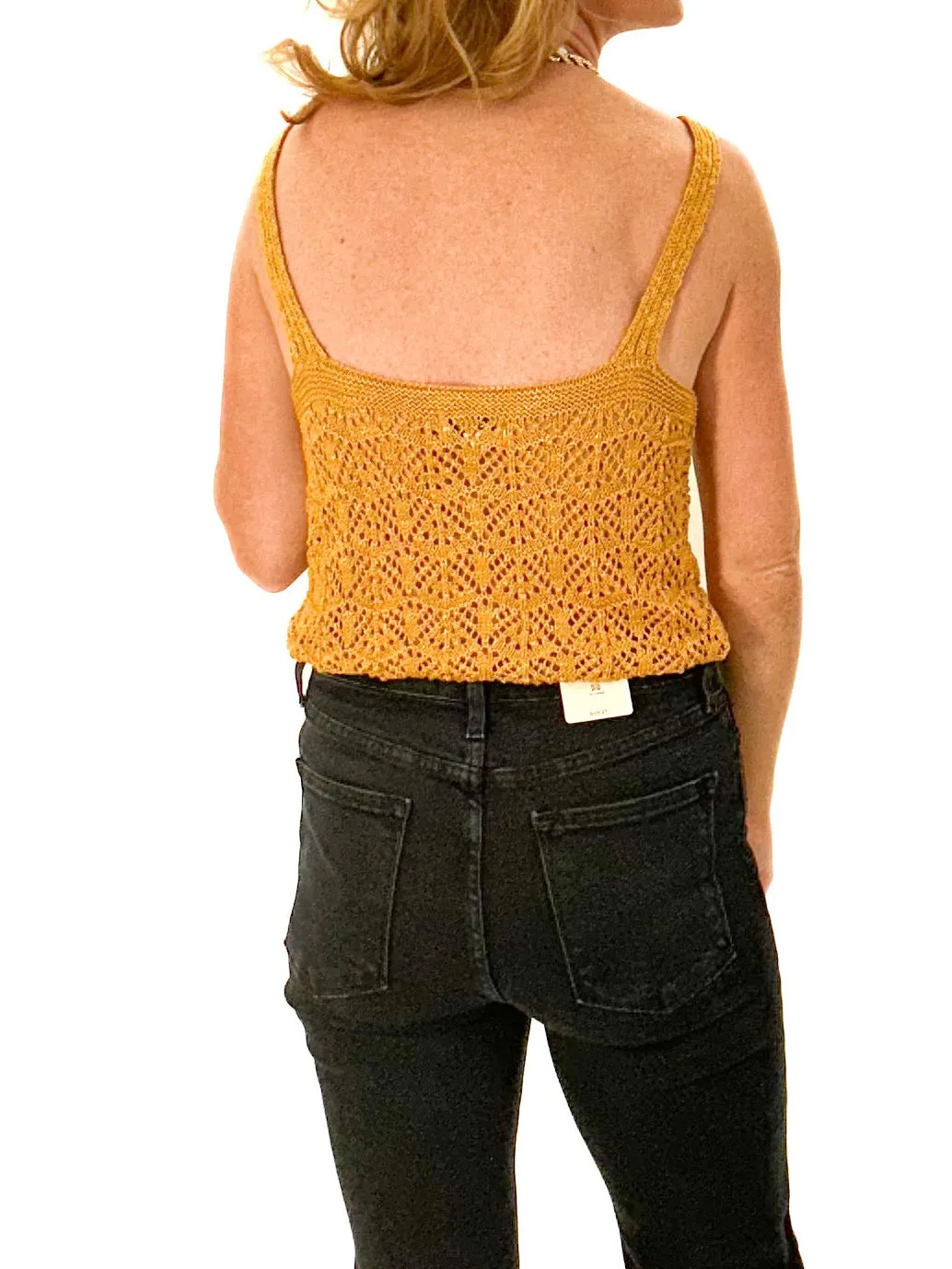 Marigold's Crochet Knit Tank