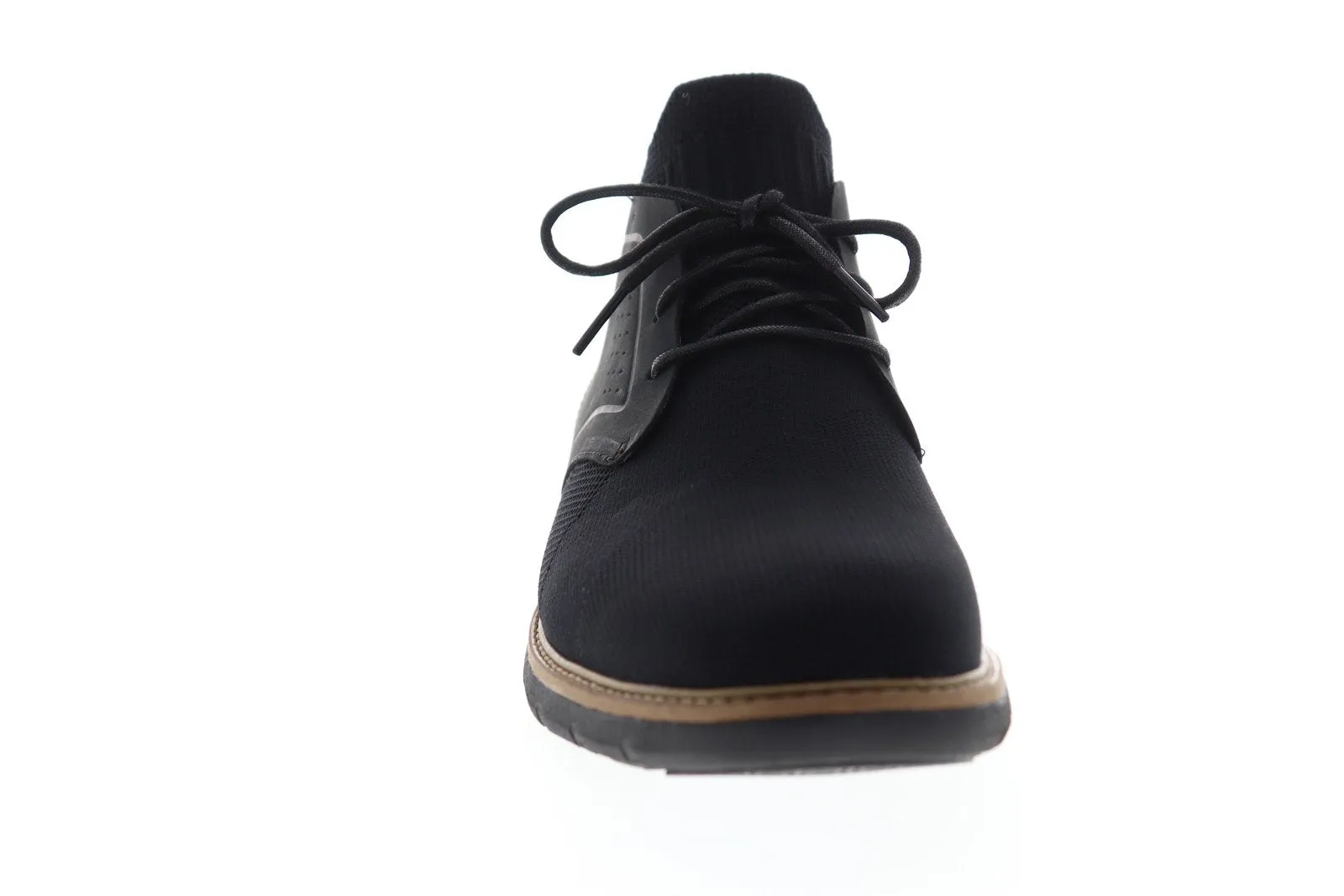 Mark Nason Lite Lugg Webster Men's Black Canvas Chukka Boots