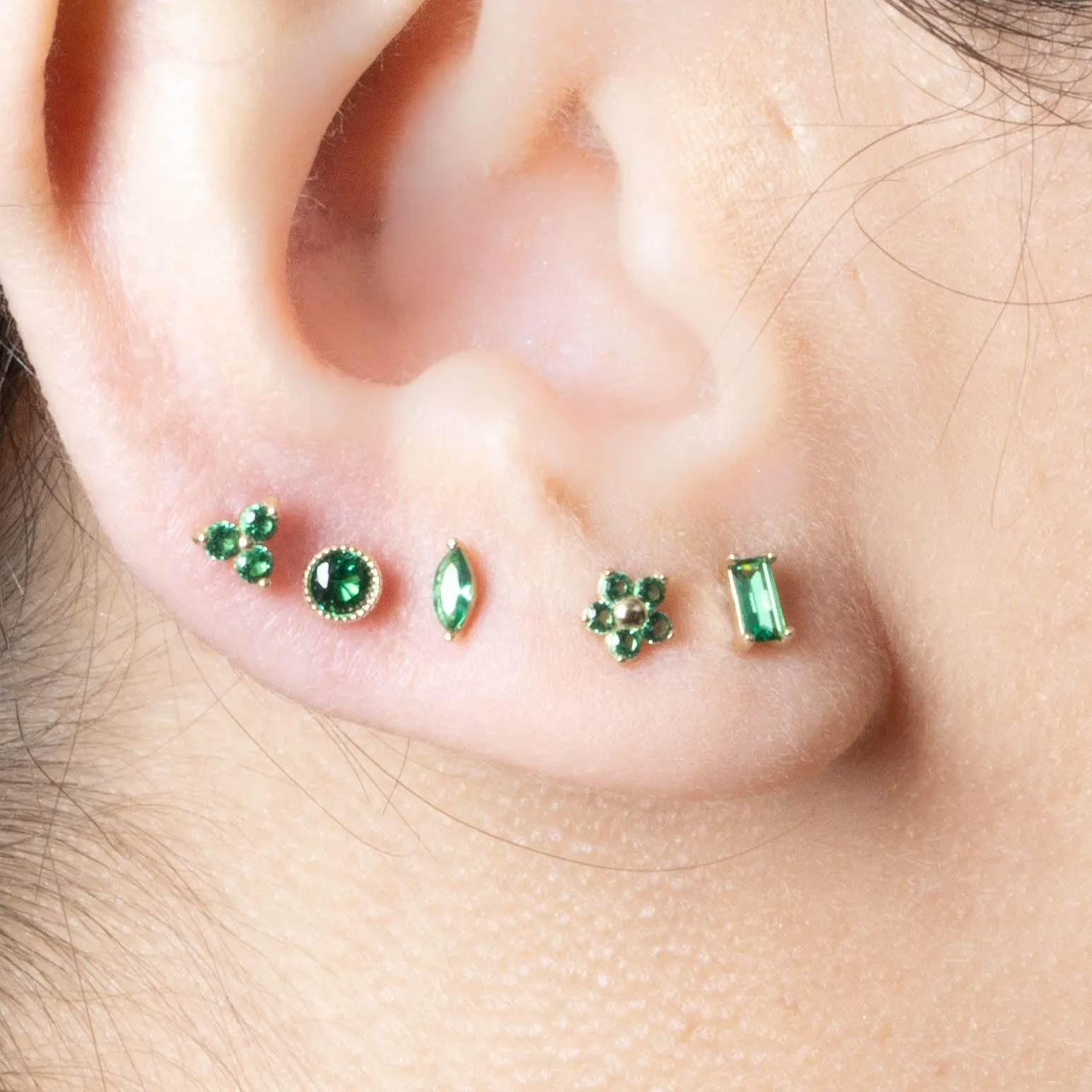 Emerald Earrings