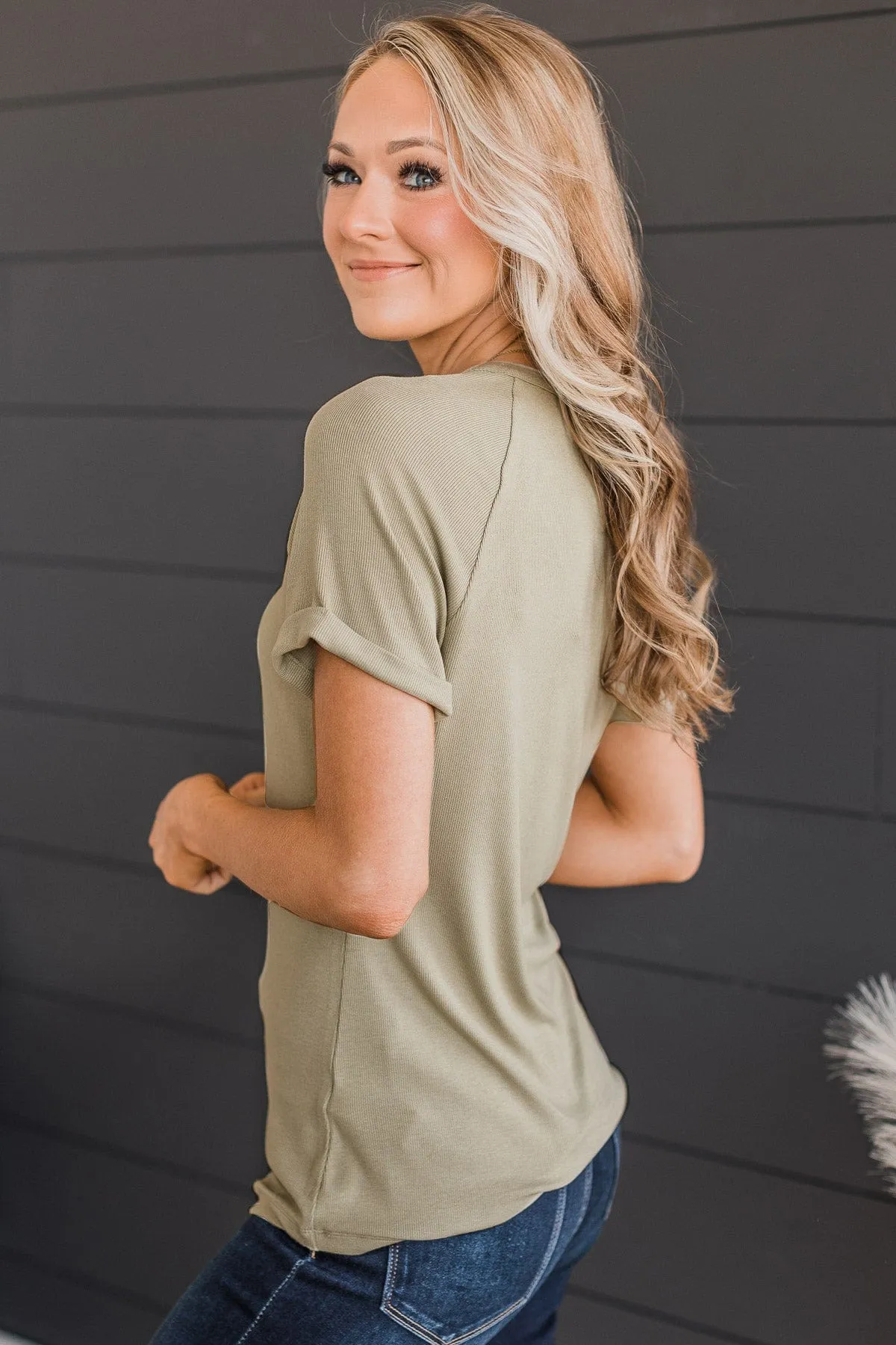 Sage Knit Top