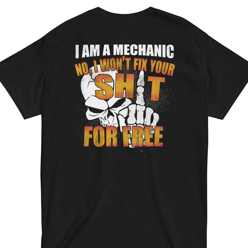 Mechanic T-Shirt - Professional Auto Repair Design, Unique Gift