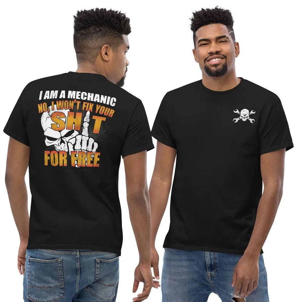 Mechanic T-Shirt - Professional Auto Repair Design, Unique Gift