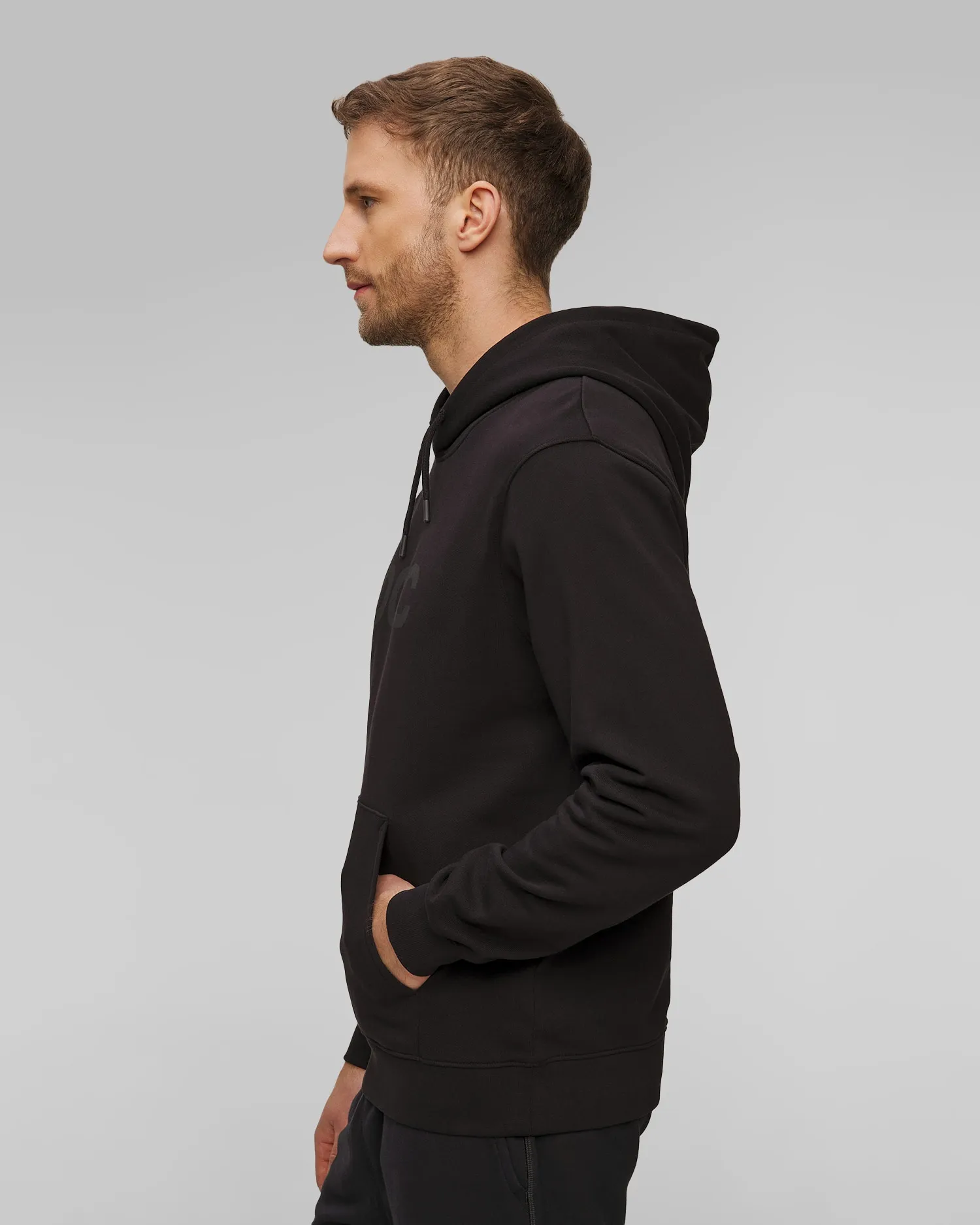 Men's black sweatshirt POC Hood black 61652-1002