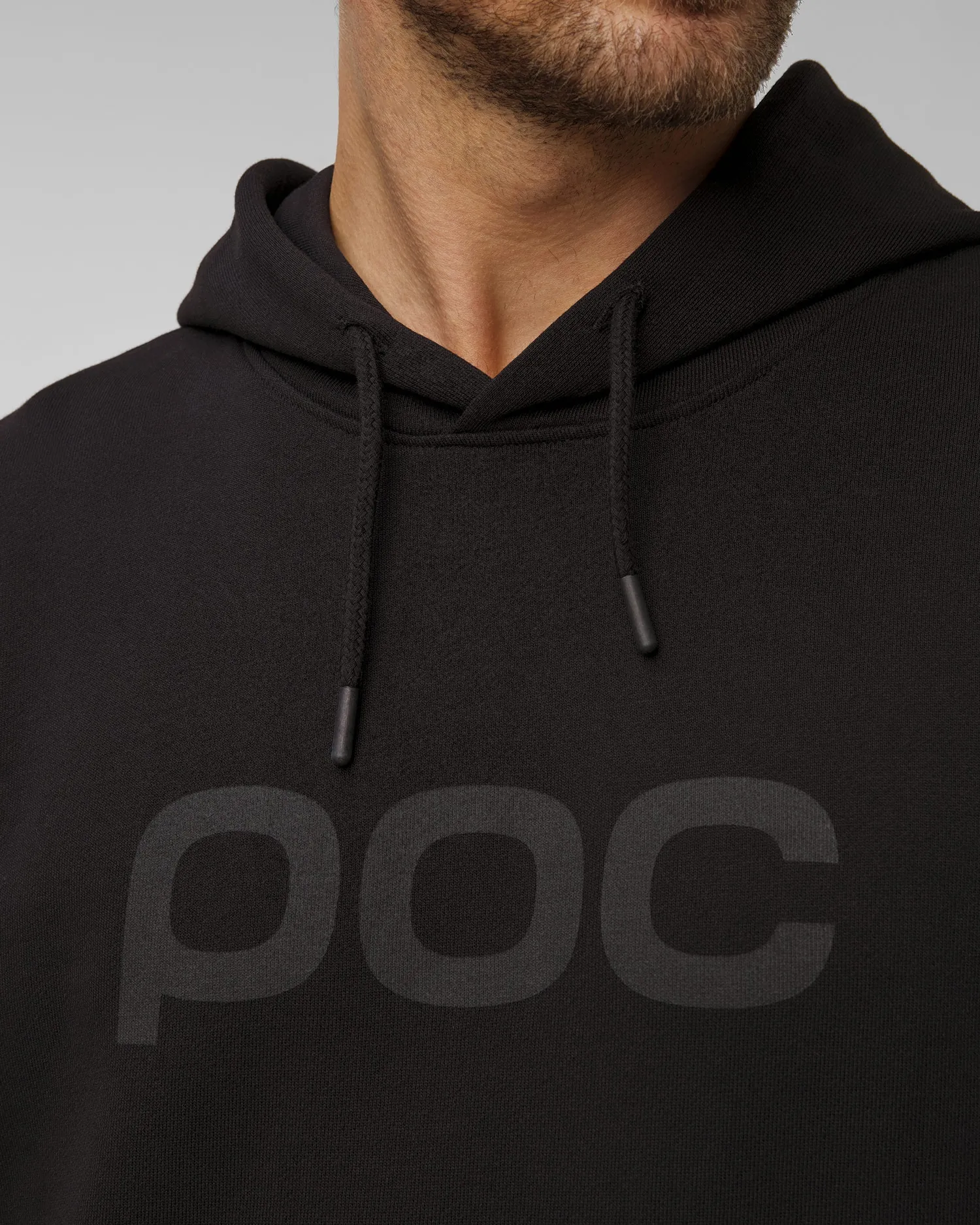 Men's black sweatshirt POC Hood black 61652-1002