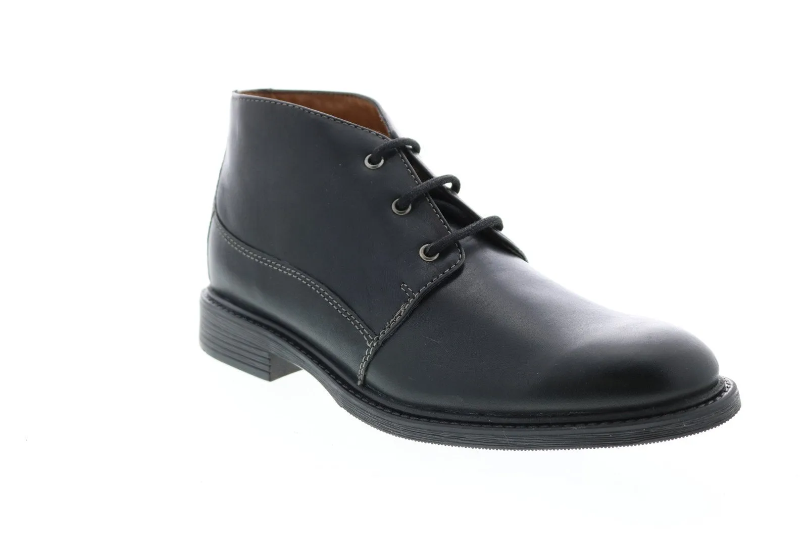 Men's Black Leather Chukka Boots by Bostonian Style 26113638