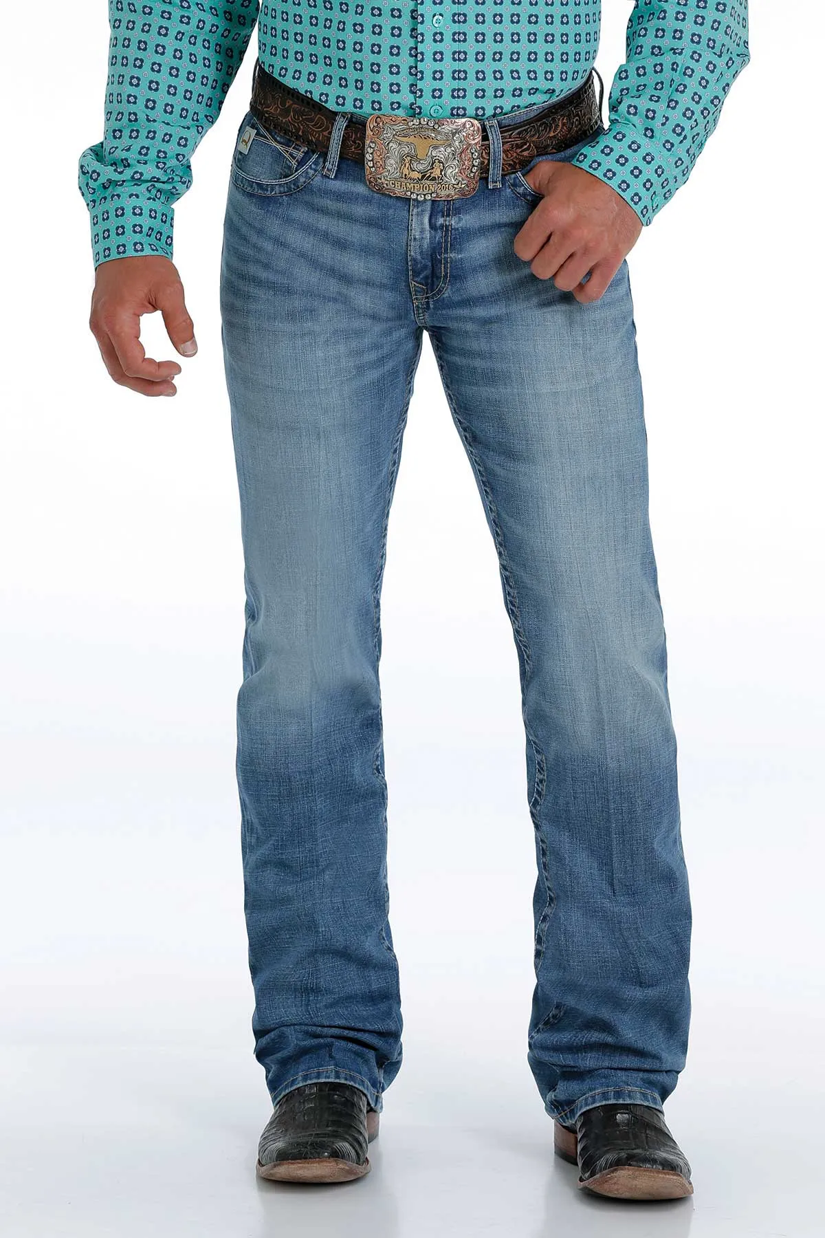 Cinch Ian Medium Stonewash Men's Jeans