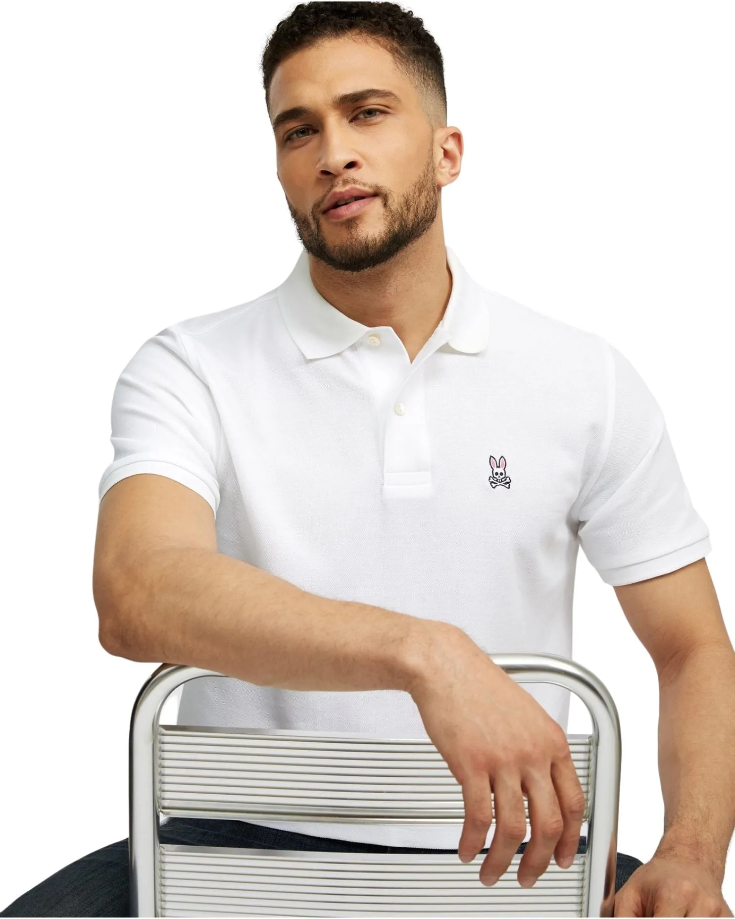 Men's Classic Polo - White