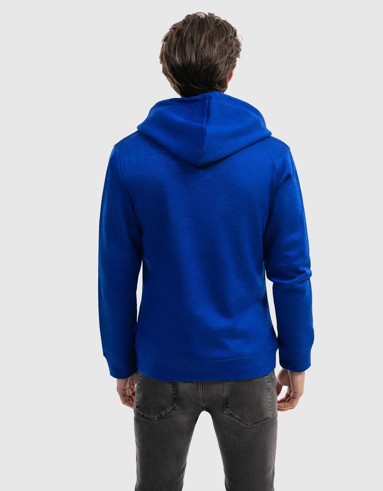 Men’s Full Zip Hooded Sweatshirt by Mio Marino