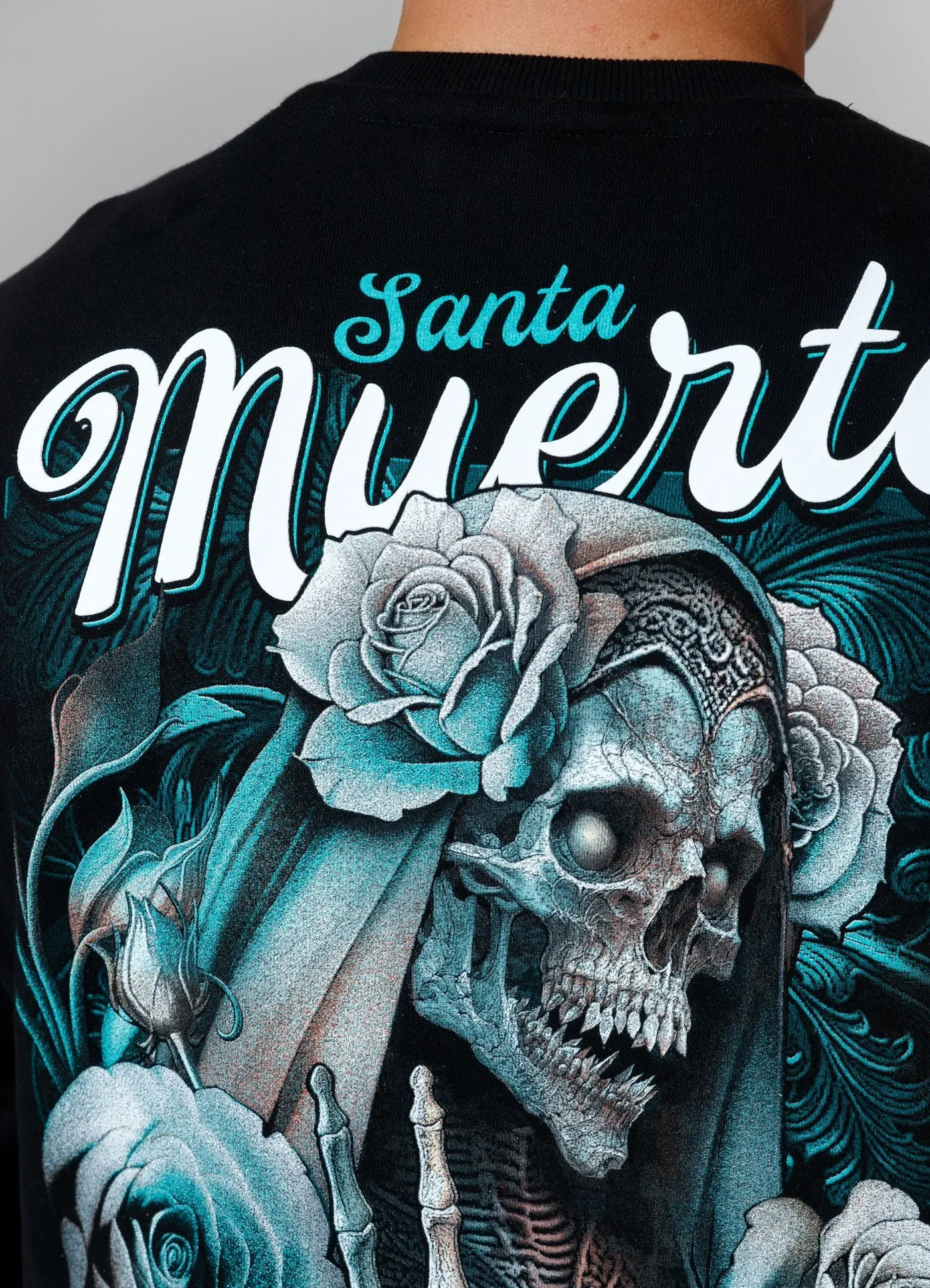 Men's Sweatshirt Santa Muerte