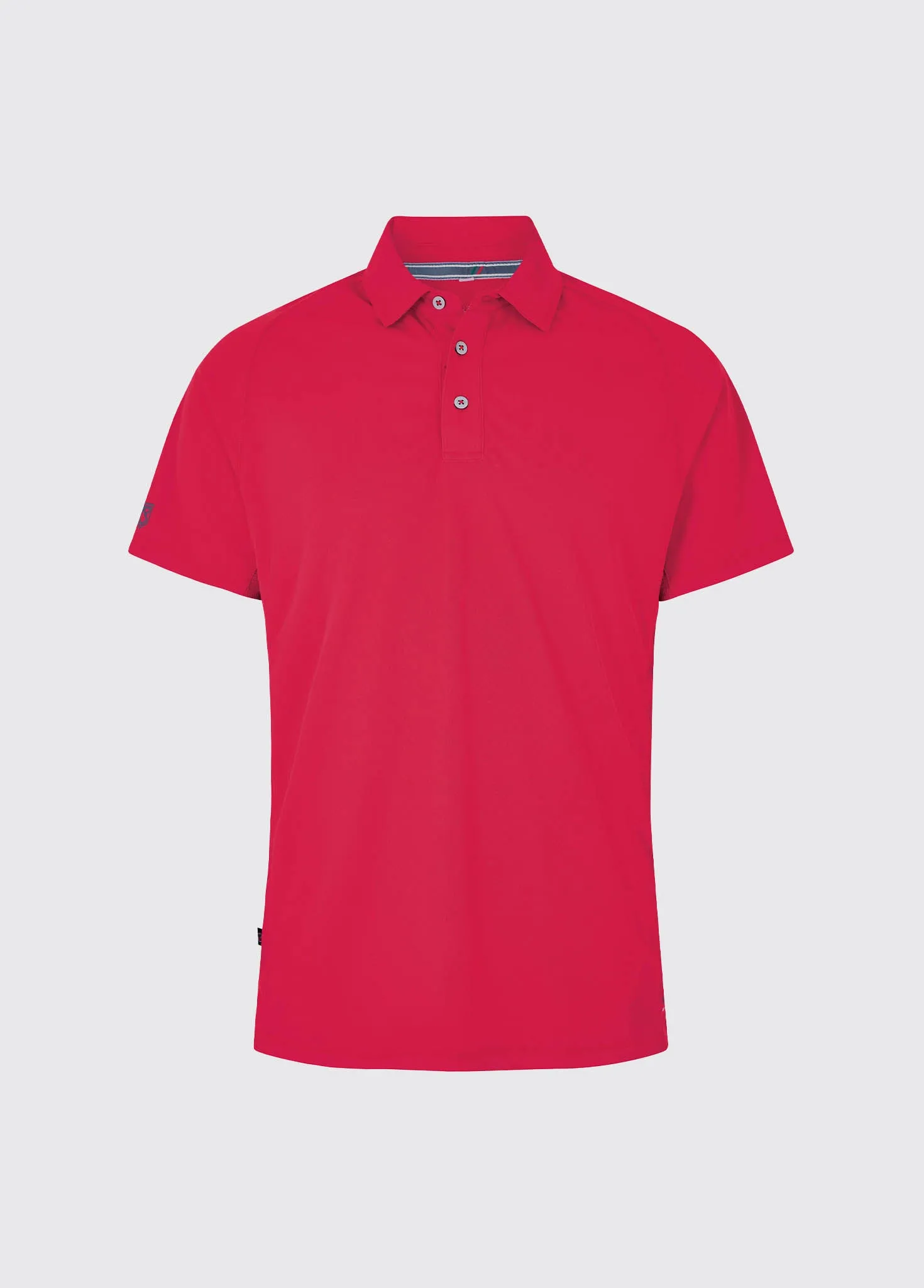 Menton Men's Technical Polo - Red