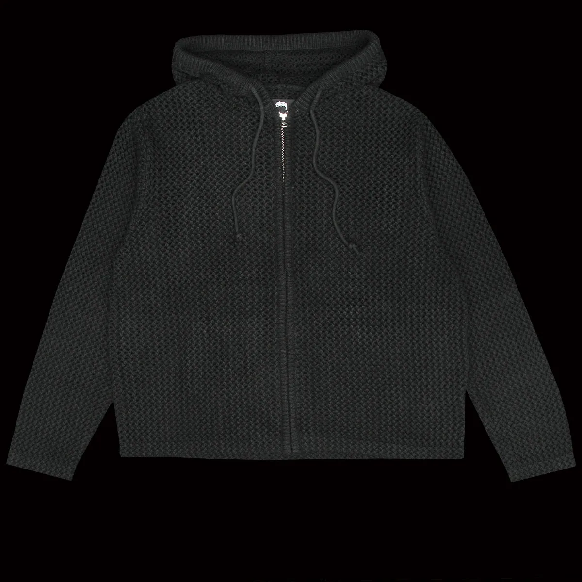 Hood with Zippered Mesh