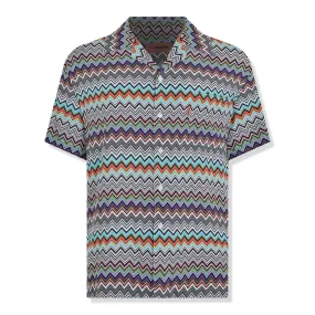 Multicolour Zigzag Print Shirt by Missoni