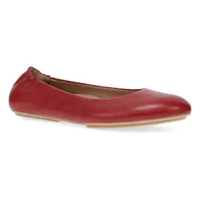  Mollie Perennial Ballet Flat in Red  