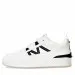 Moncler Black/White Low-Top Sneakers