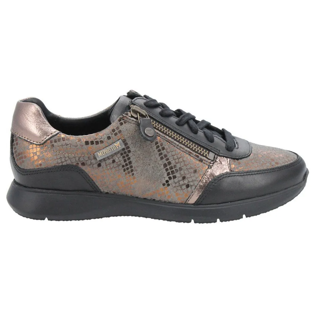 Monia Full Grain Leather Women's Sneakers