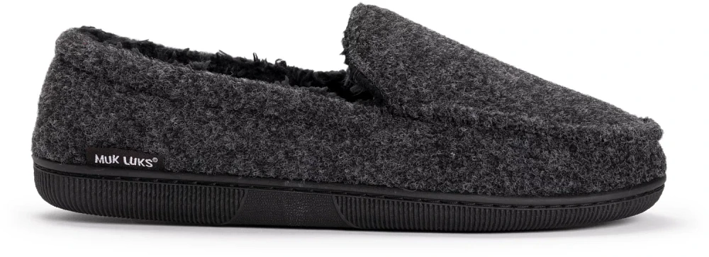 Muk Luks Men's Faux Wool Moccasin Slippers