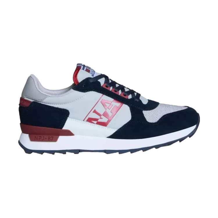 Napapijri Grey Navy Men's Sneakers