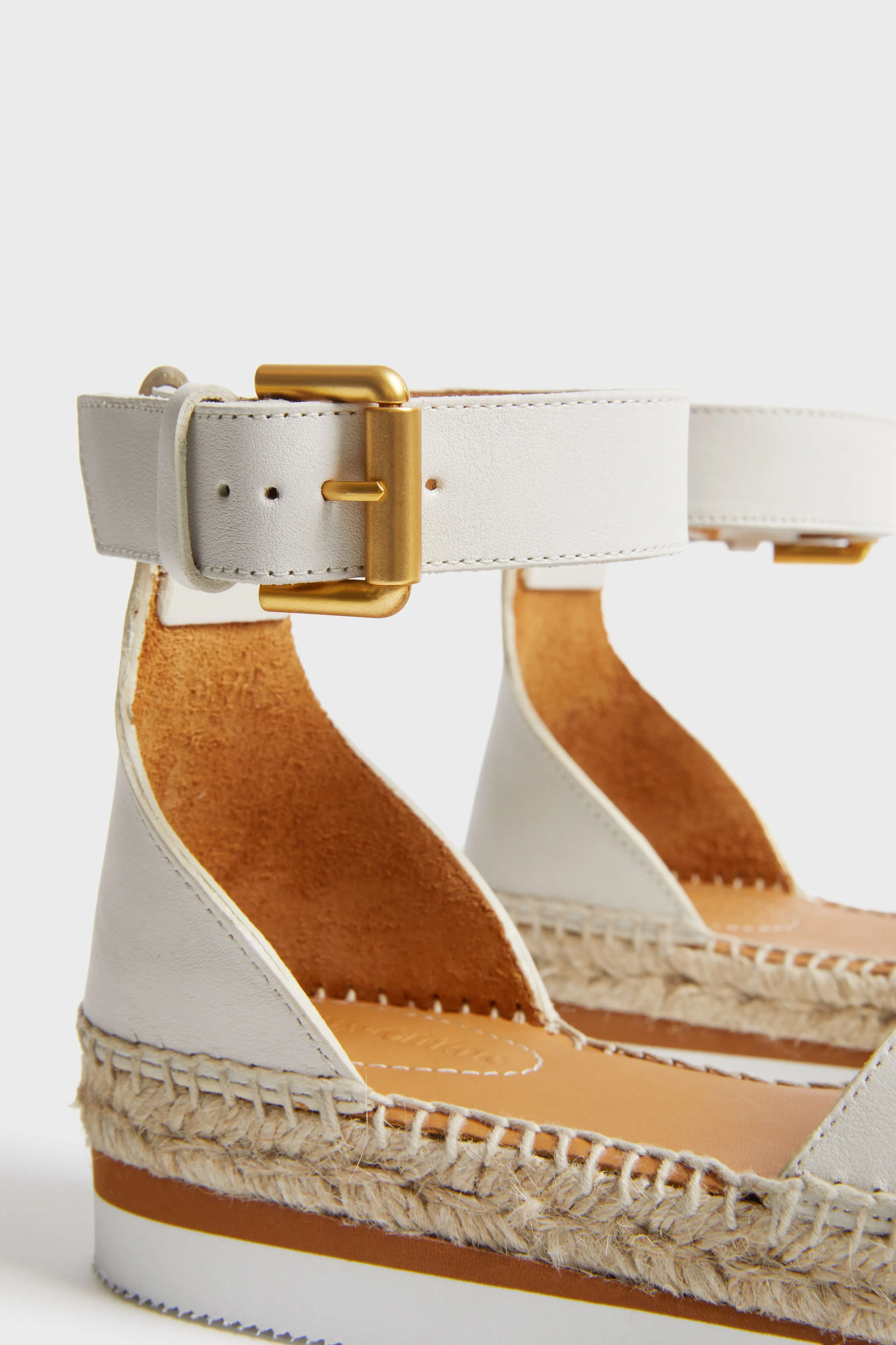 Natural Glyn Closed Toe Espadrilles