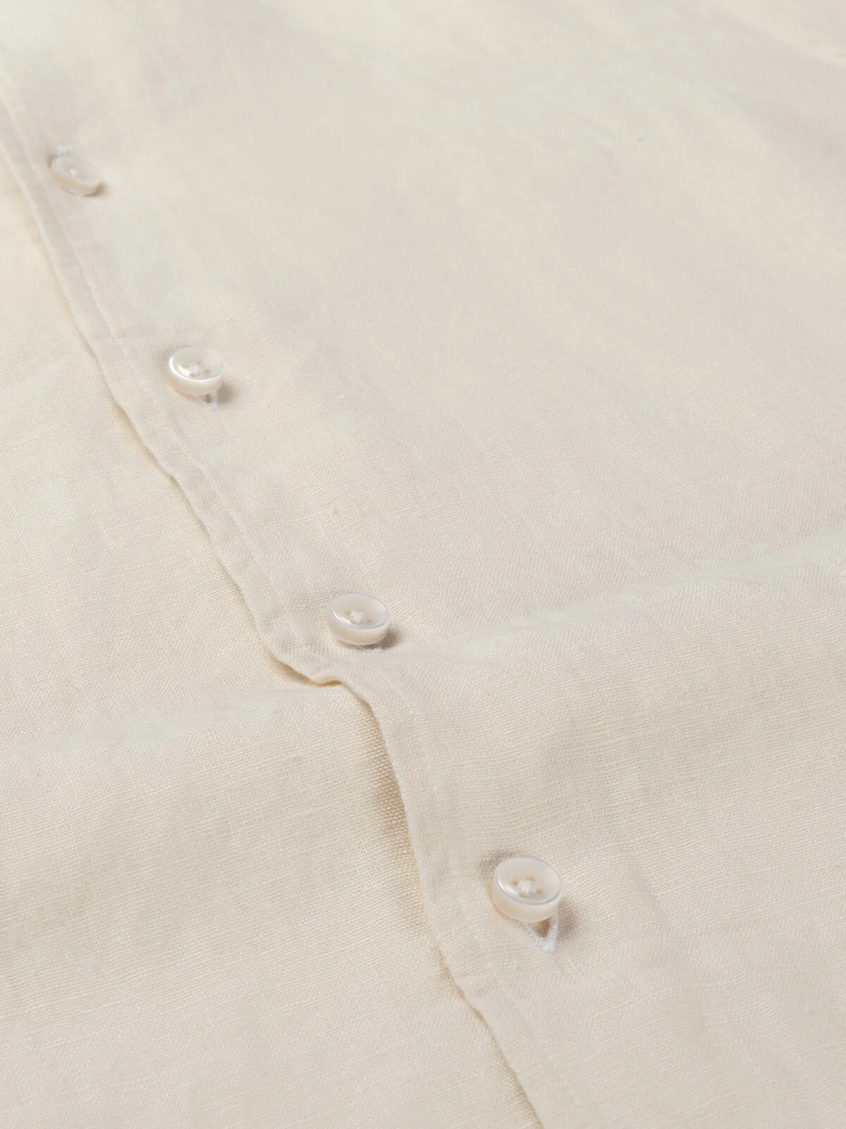 Natural Linen Beach Shirt