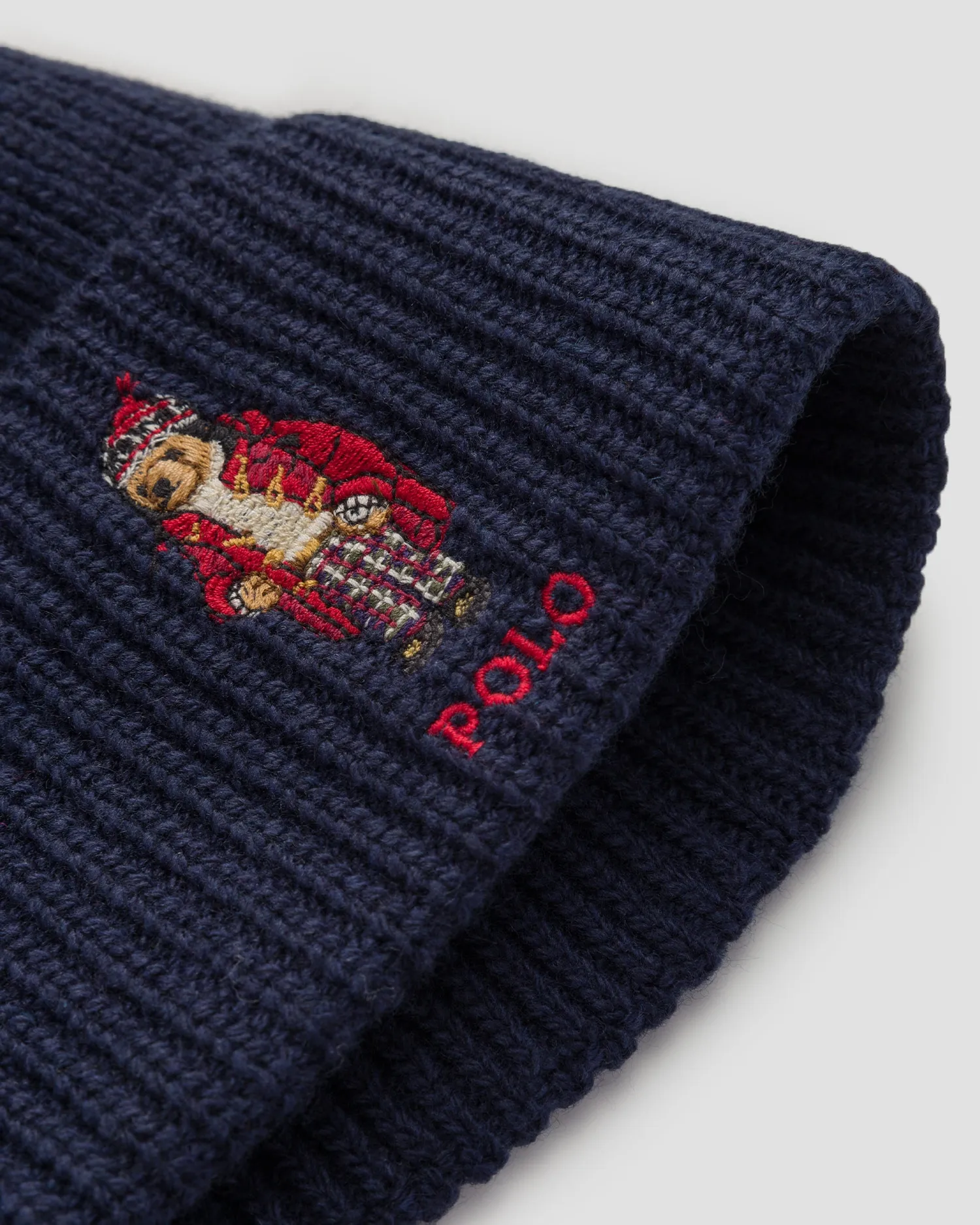 Navy blue wool beanie Polo Ralph Lauren 449959381-410