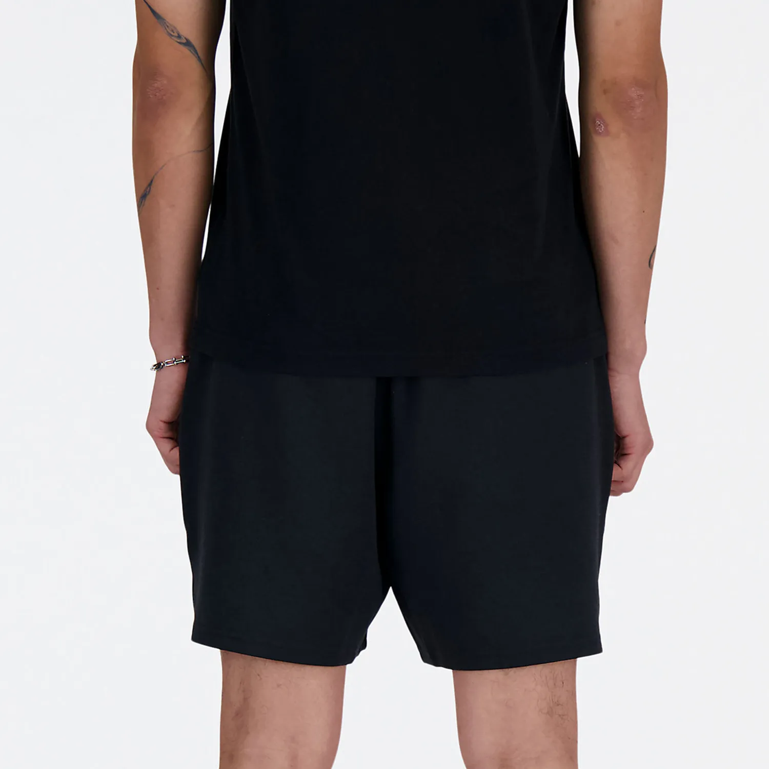 Black New Balance Tech Knit 7in Shorts