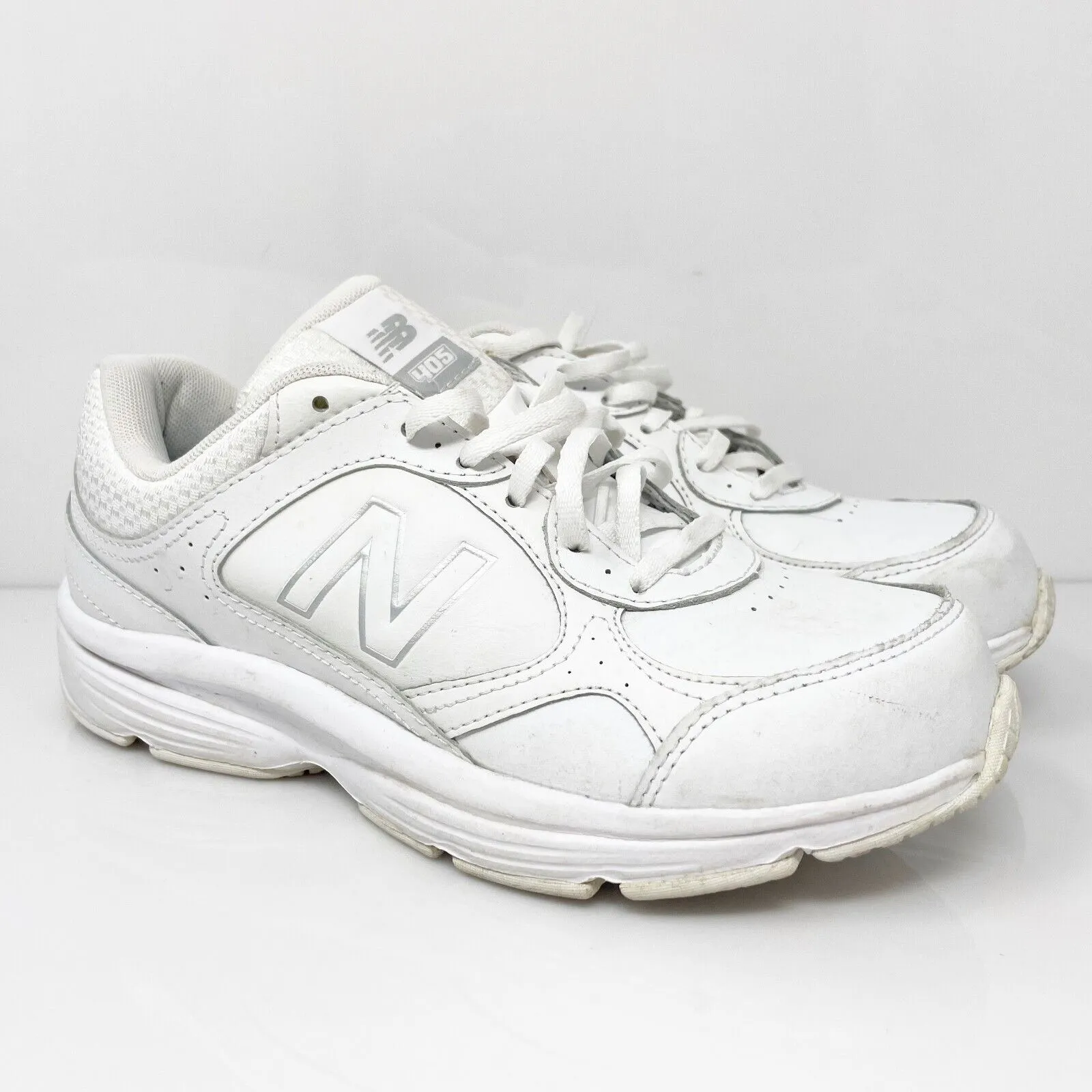 New Balance Womens 405 V2 WW405SX2 White Running Shoes Sneakers Size 7 D