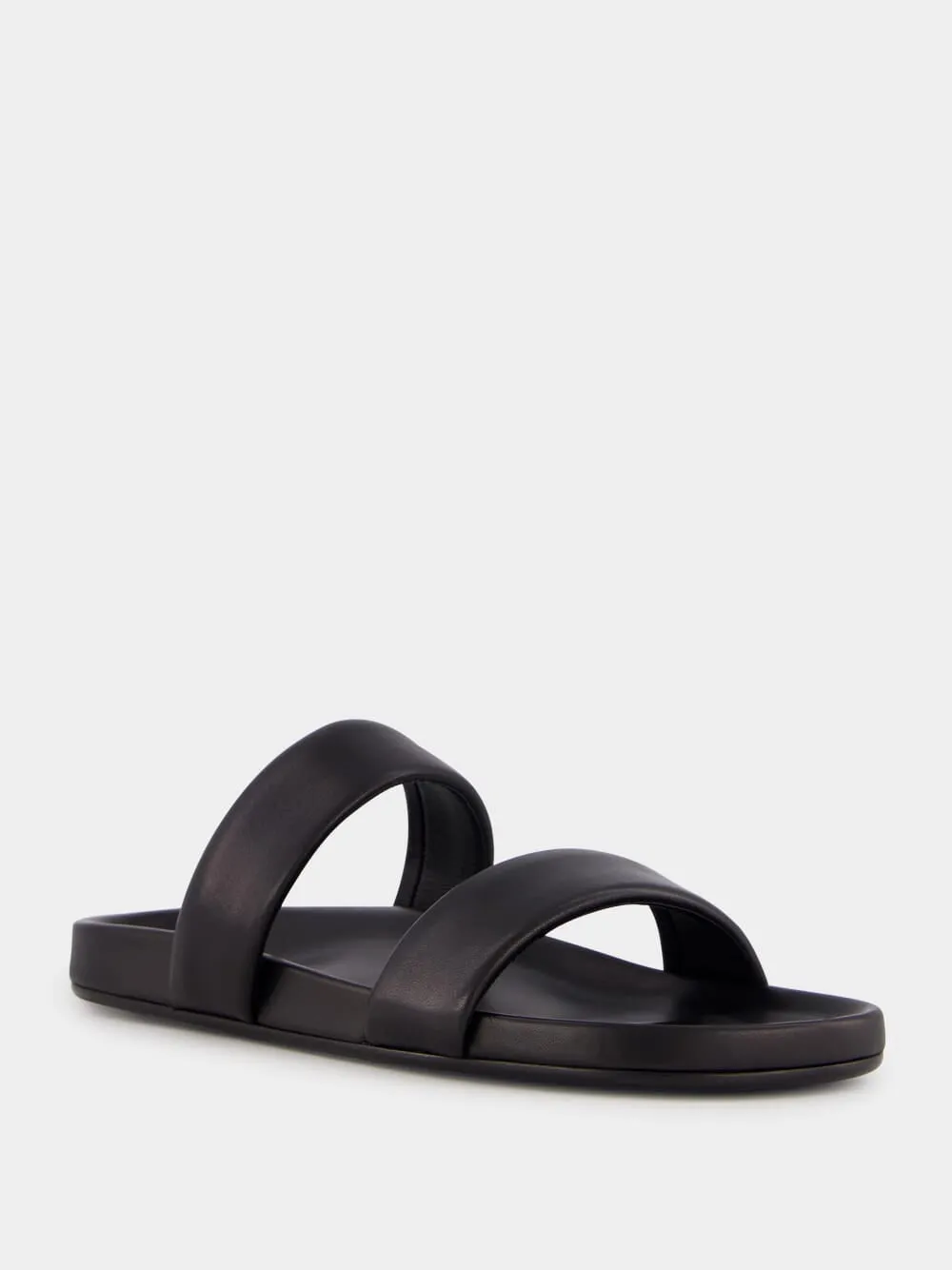 Nichols Leather Slides