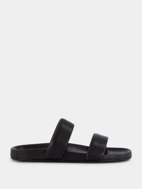 Nichols Leather Slides