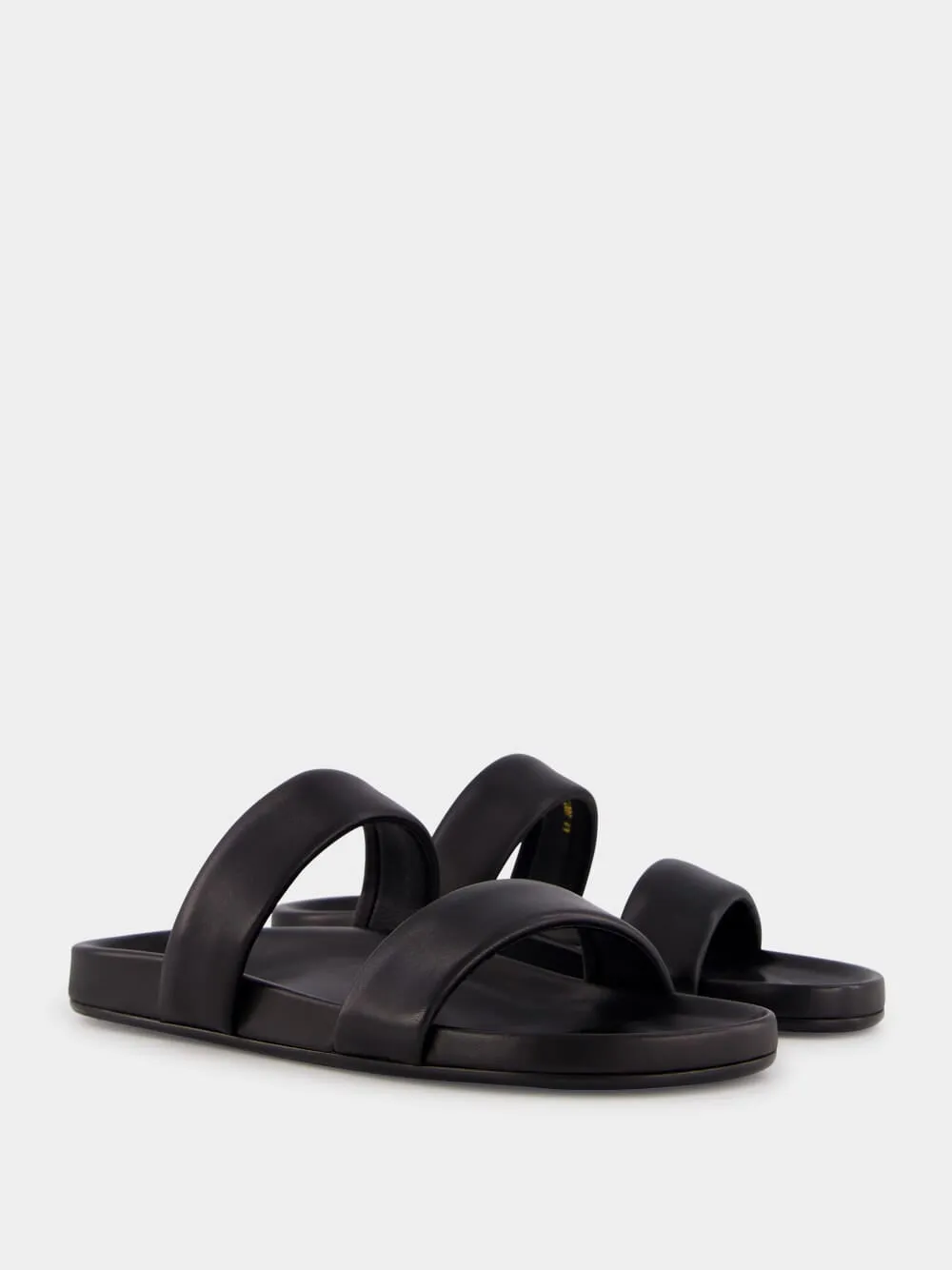 Nichols Leather Slides