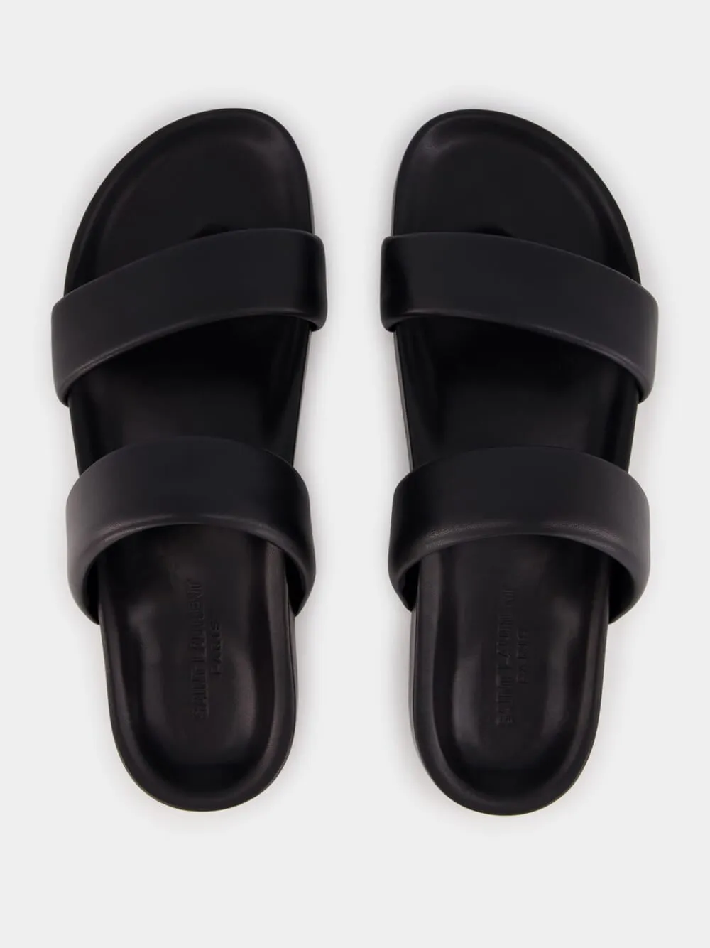 Nichols Leather Slides