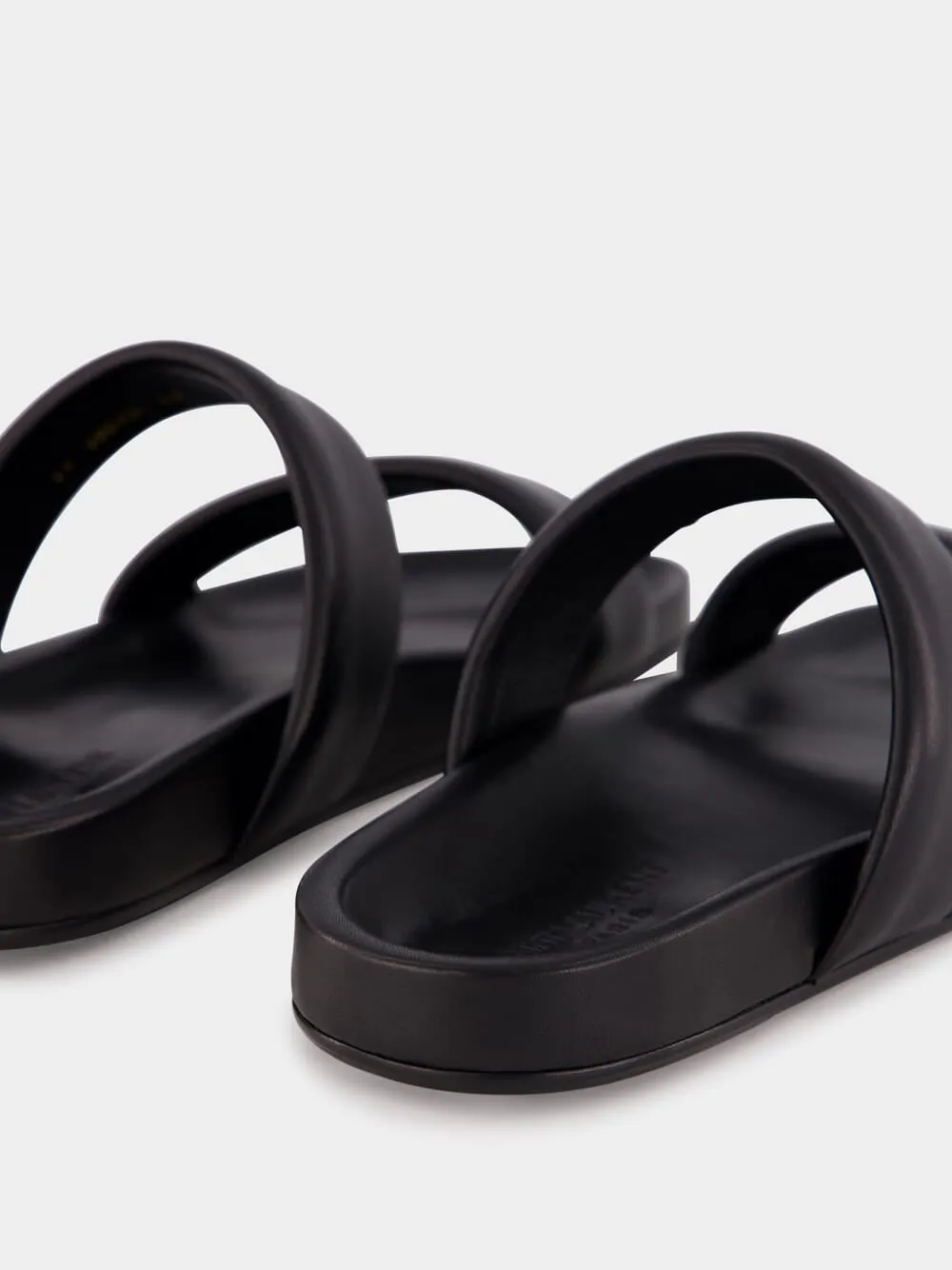 Nichols Leather Slides