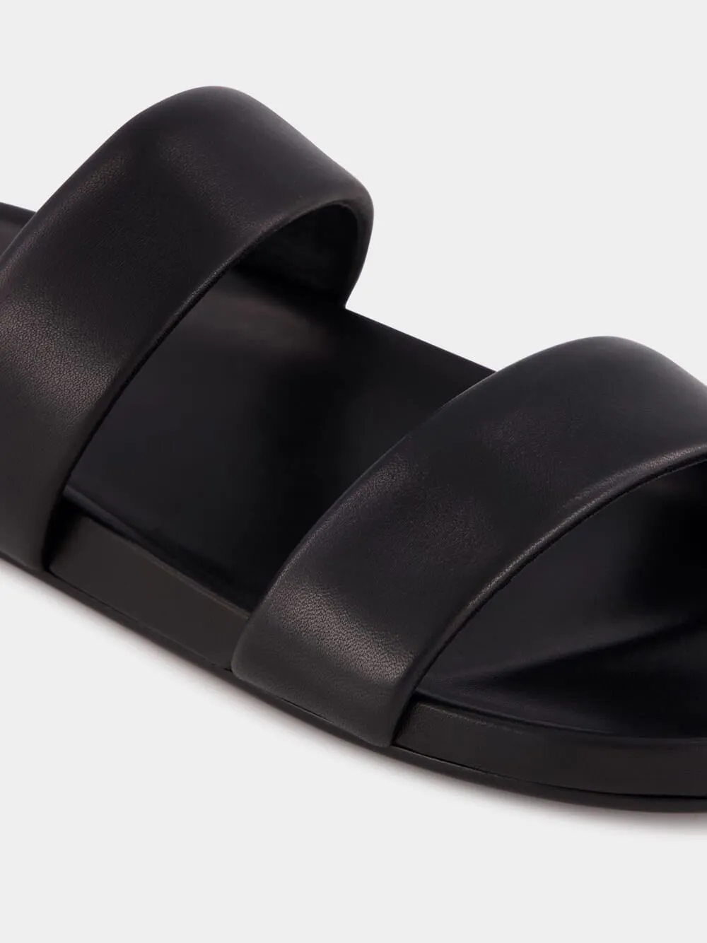 Nichols Leather Slides