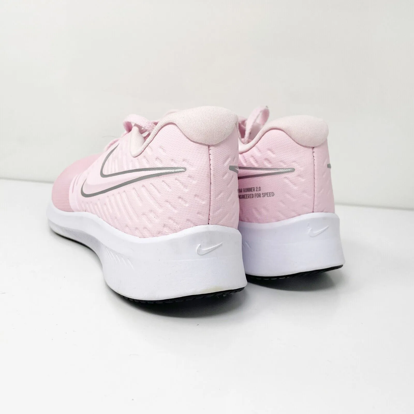 Nike Girls Star Runner 2.0 AQ3542-601 Pink Running Shoes Sneakers Size 5Y