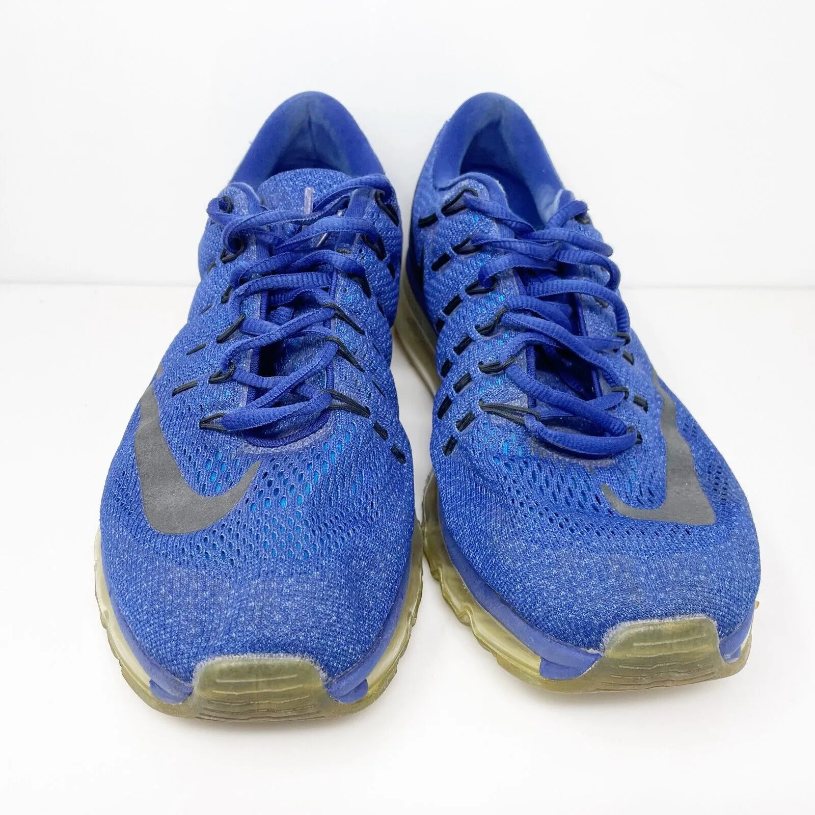 Nike Mens Air Max 2016 806771-401 Blue Running Shoes Sneakers Size 11